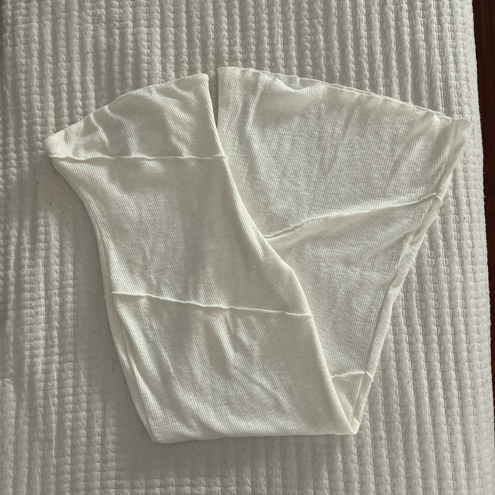 Princess Polly White Ribbed Bodysuit